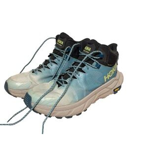 Hoka One One Trail Code GORE-TEX Size 10.5B Womens Blueglass Hiking Boots